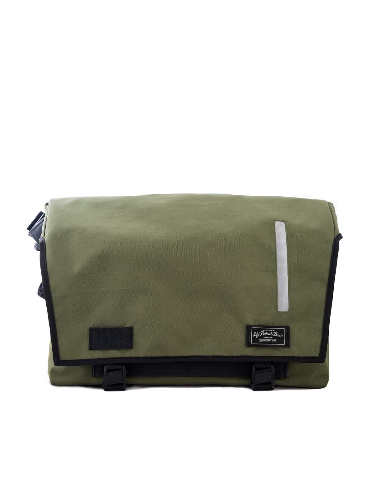 Life Behind Bars The Echelon M 32L Messenger Olive - MORE by
