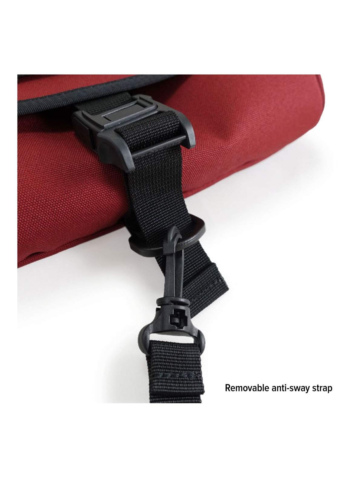 Life Behind Bars The Slingshot 9L Sling Bag Deep Red - MORE by Morello Indonesia