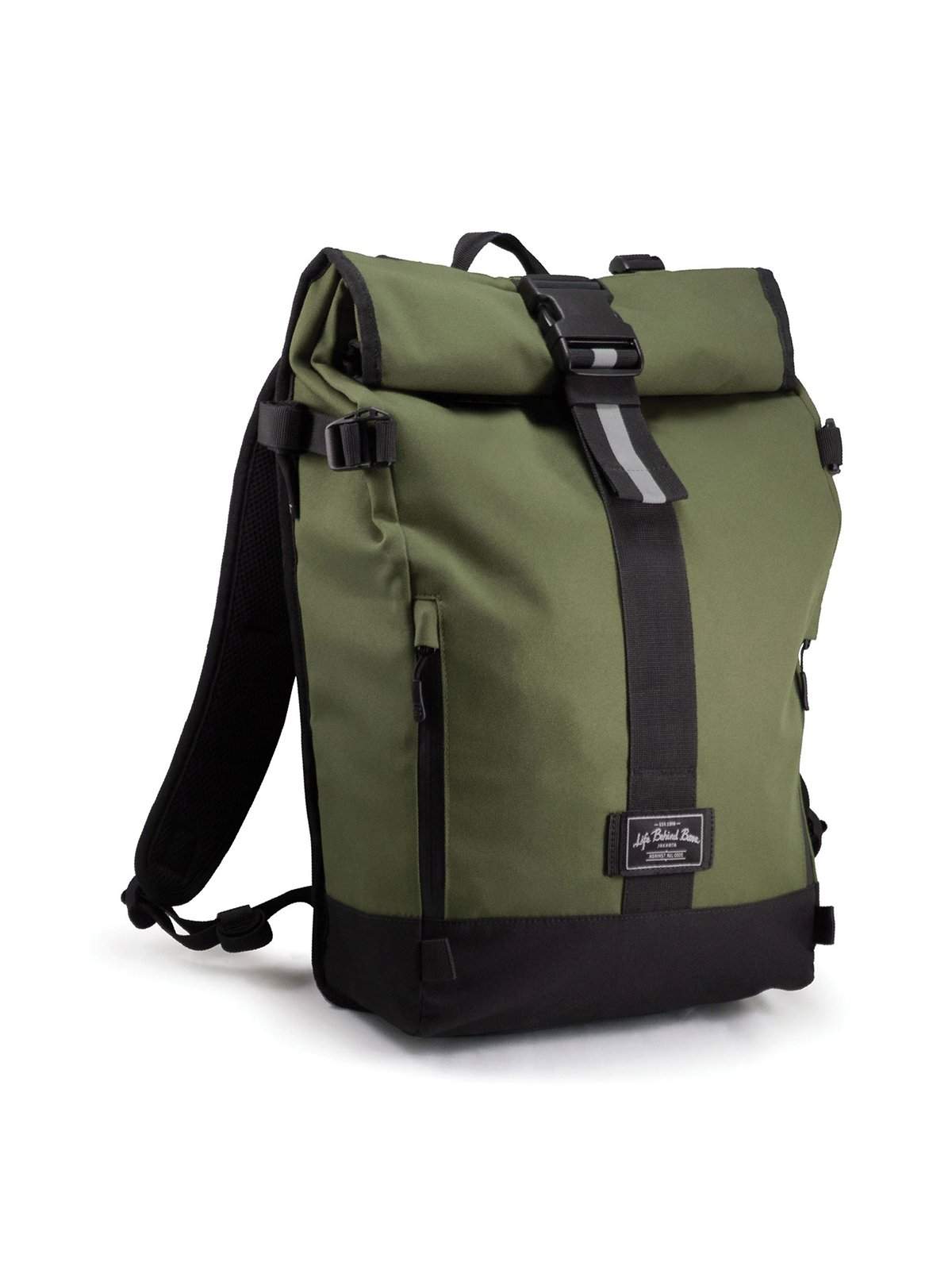 Life Behind Bars The Breakaway 27L Backpack Olive - MORE by Morello Indonesia