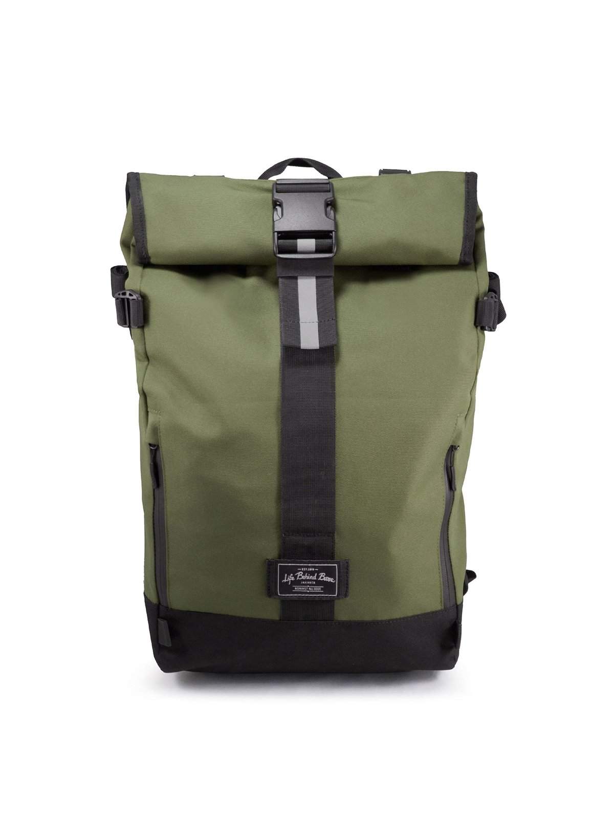 Life Behind Bars The Breakaway 27L Backpack Olive - MORE by Morello Indonesia
