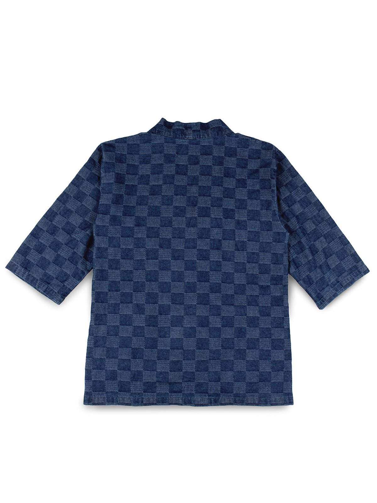 Jackhammer Denim Noragi Checkered Navy - MORE by Morello Indonesia