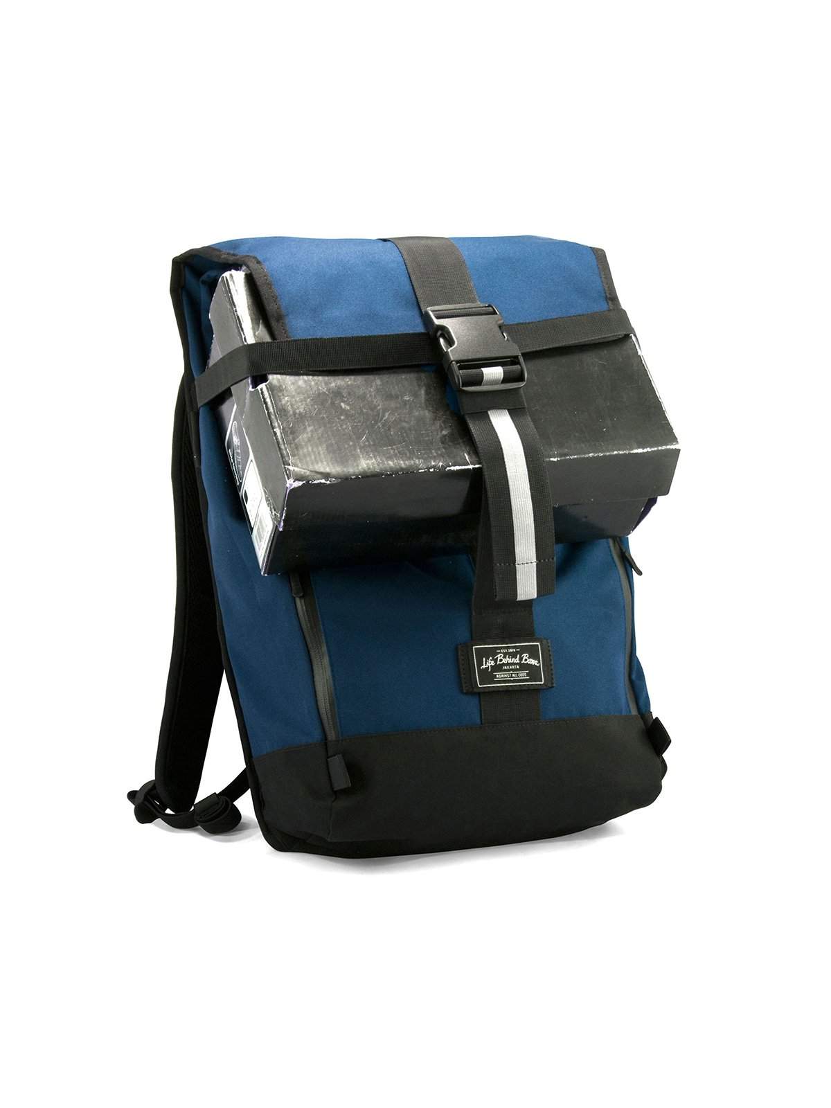Life Behind Bars The Breakaway 27L Backpack Navy - MORE by Morello Indonesia