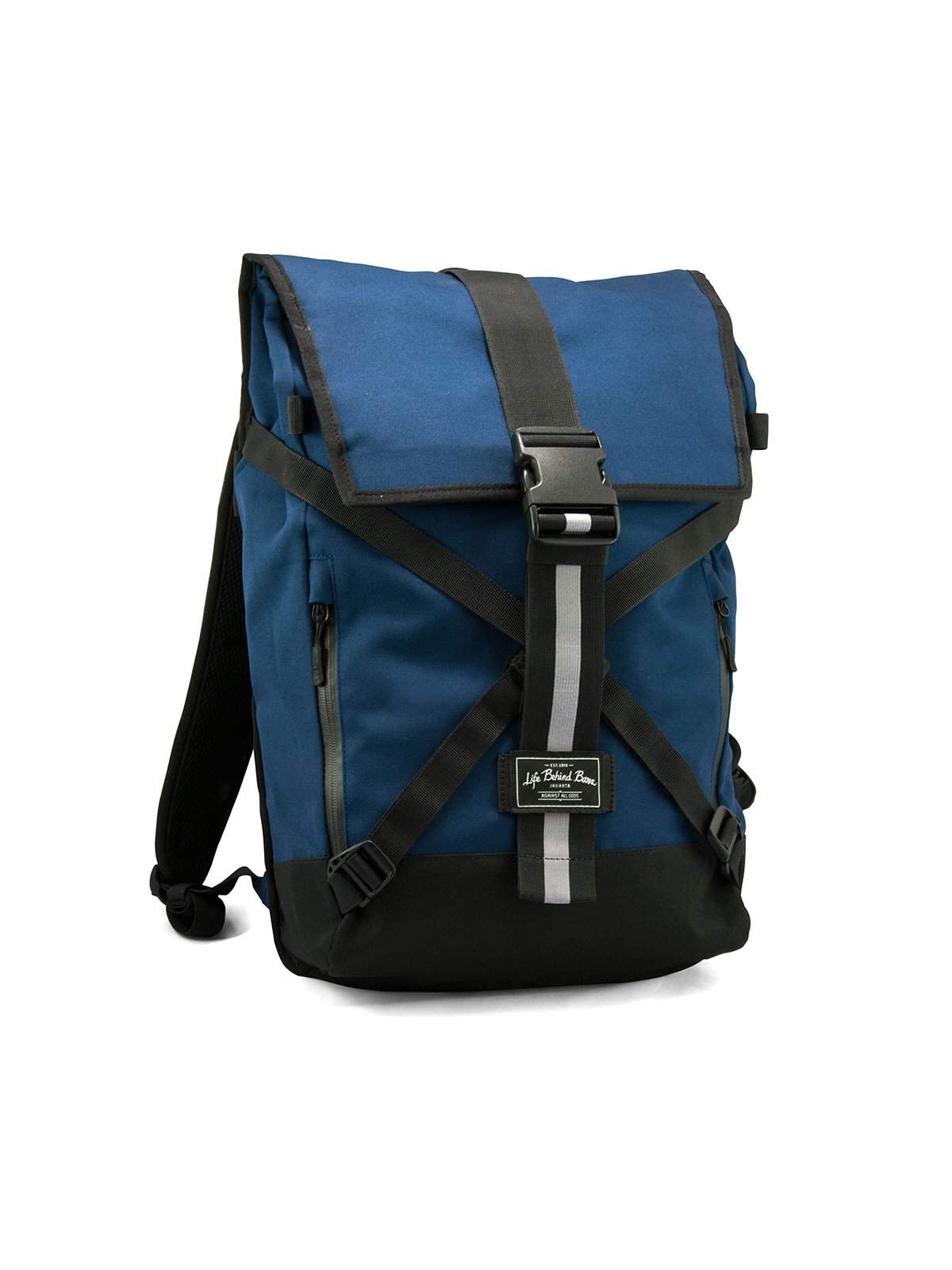 Life Behind Bars The Breakaway 27L Backpack Navy - MORE by Morello Indonesia