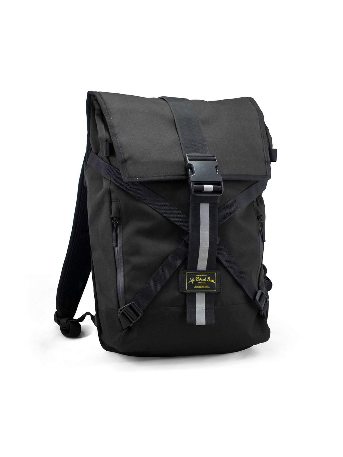 Life Behind Bars The Breakaway 27L Backpack Black - MORE by Morello Indonesia