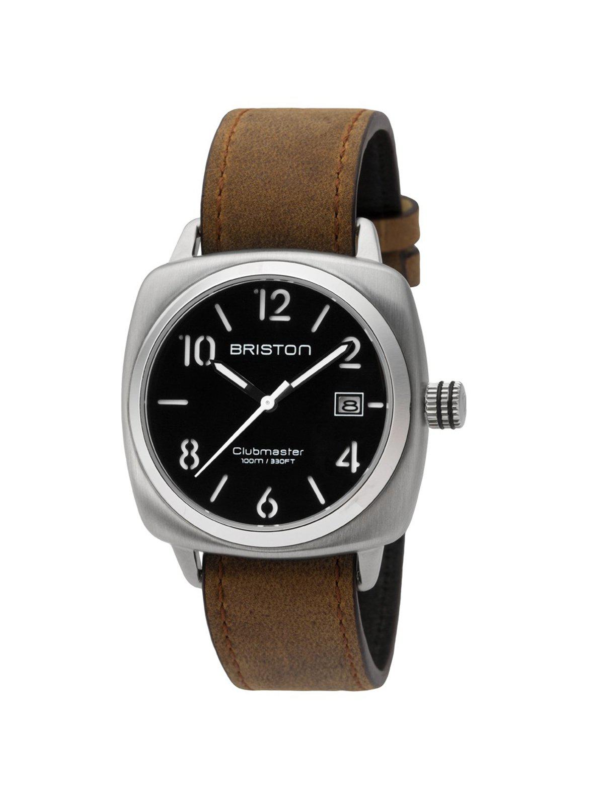 Briston Clubmaster Classic Steel HMS Black Dial 40mm - MORE by Morello Indonesia