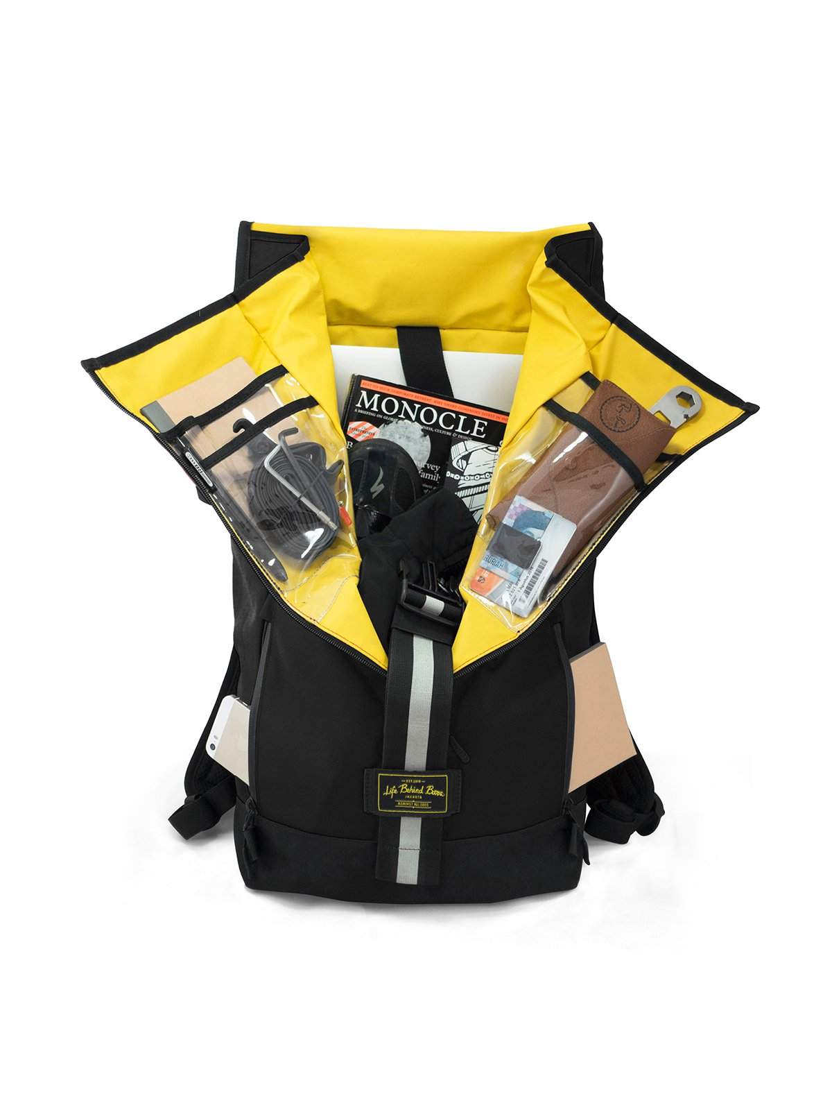 Life Behind Bars The Breakaway 27L Backpack Black - MORE by Morello Indonesia