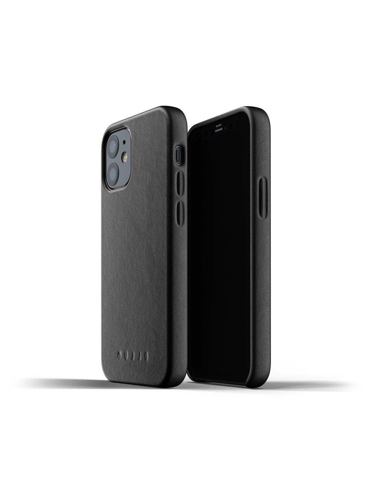 Mujjo Full Leather Case for iPhone 12 Mini Black