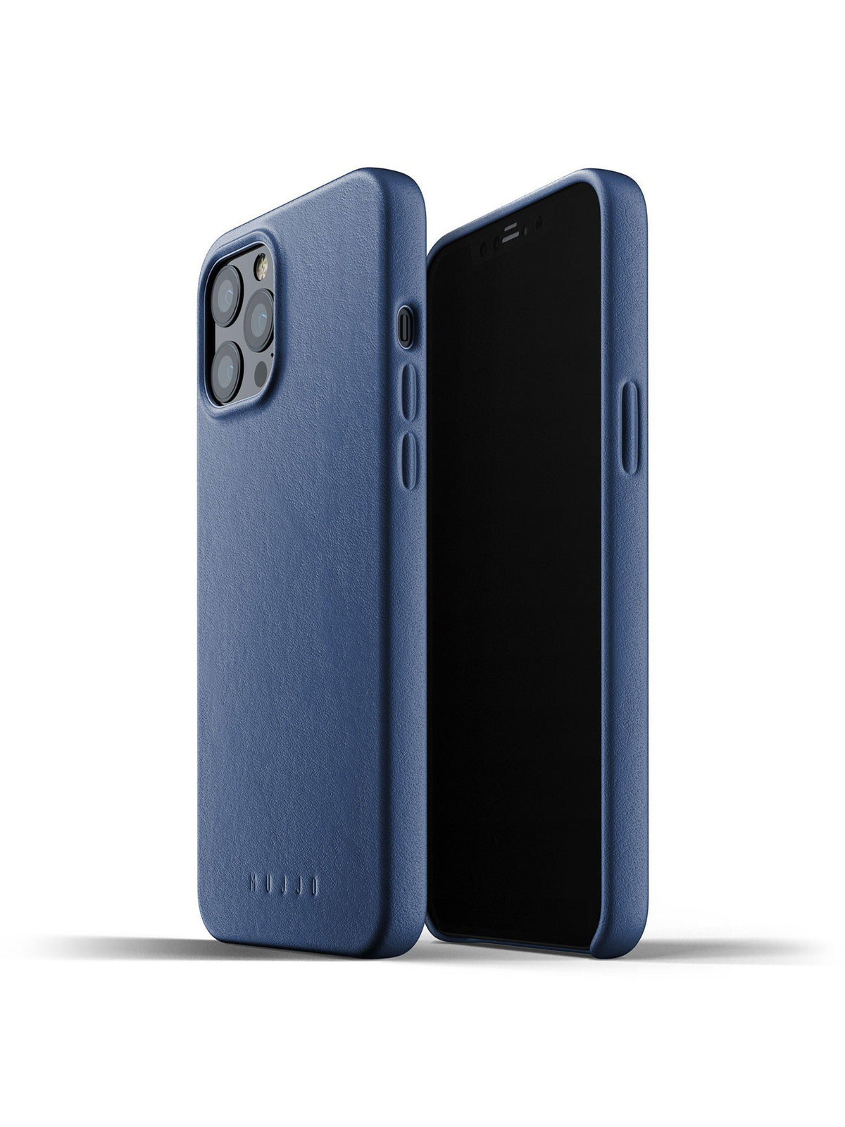Mujjo Full Leather Case for iPhone 12 Pro Max Monaco Blue