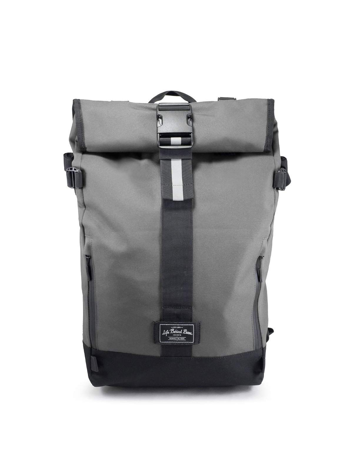 Life Behind Bars The Breakaway 27L Backpack Grey - MORE by Morello Indonesia