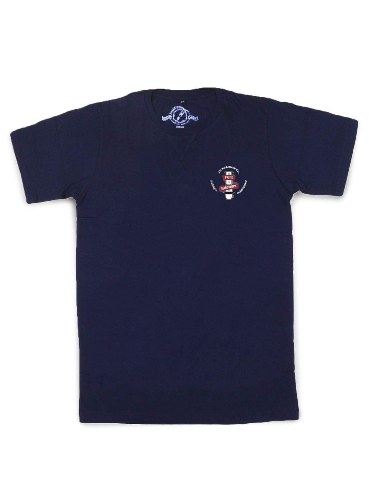 Jackhammer Aeropress Champions Tee Navy - MORE by Morello Indonesia