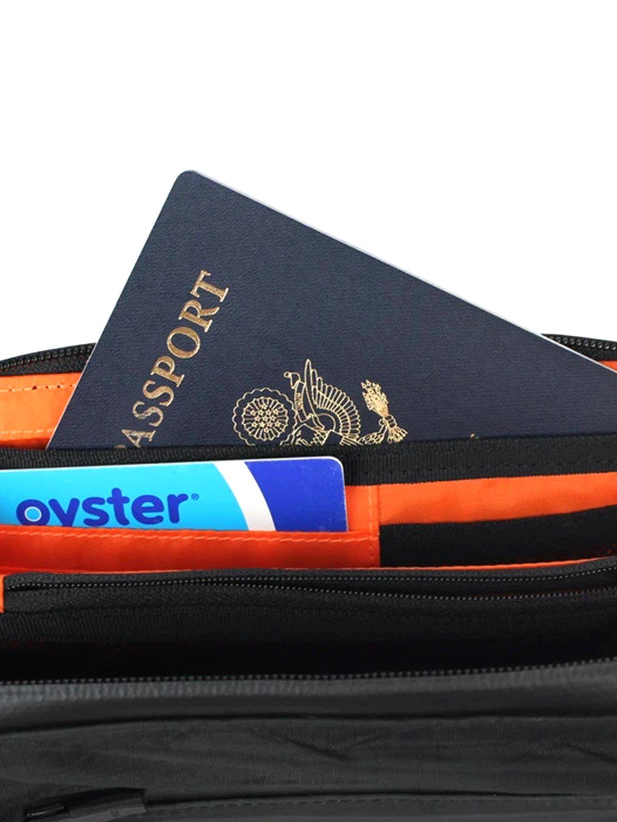 Code Of Bell ANNEX CASE 3 Way Traveller Wallet Pitch Black - MORE by Morello Indonesia