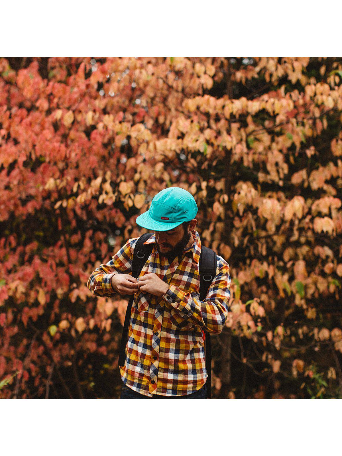 Topo Designs Nylon Camp Hat Rust