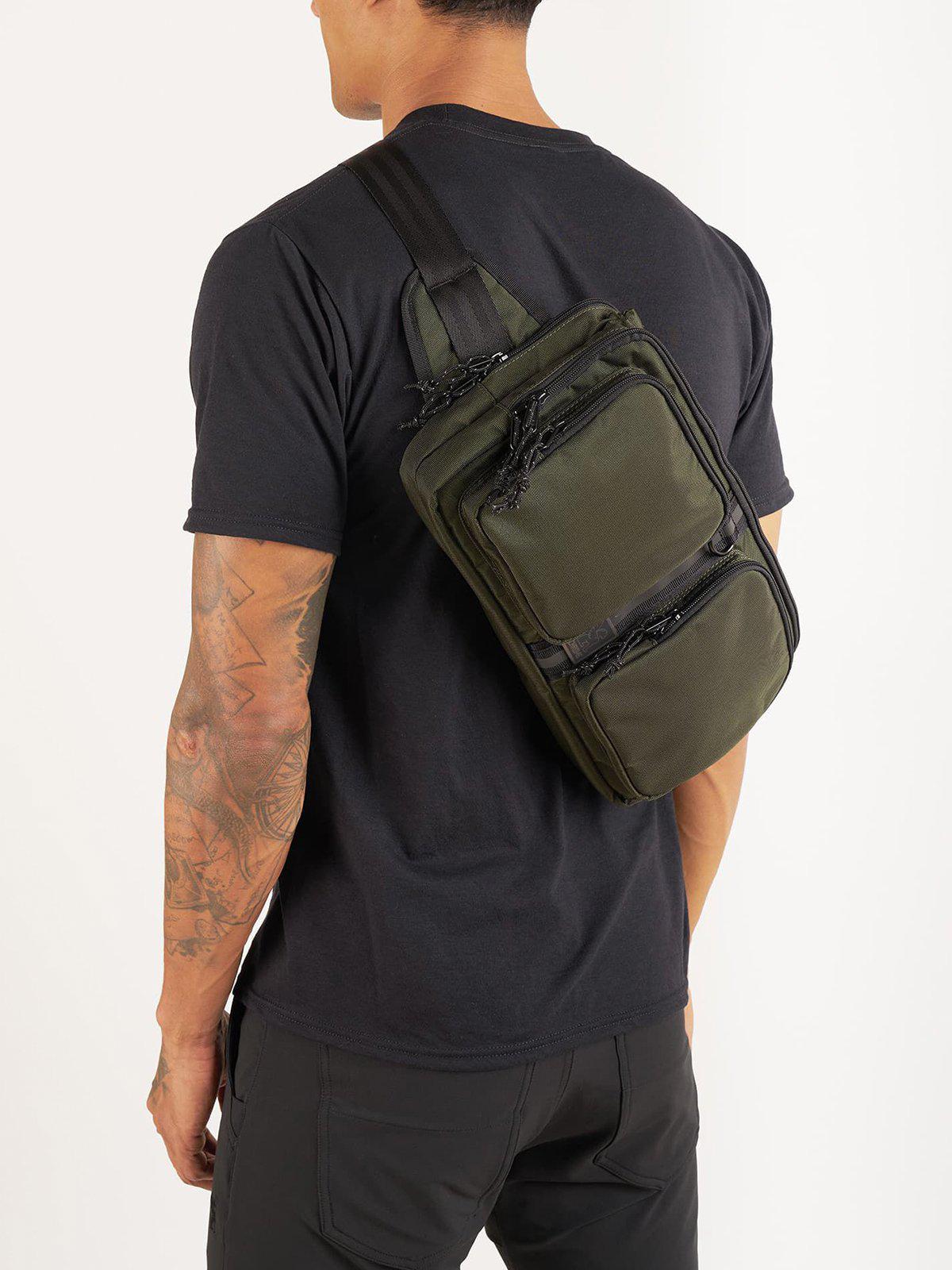 Chrome Industries MXD Segment Sling Bag Olive Ballistic - MORE by Morello Indonesia
