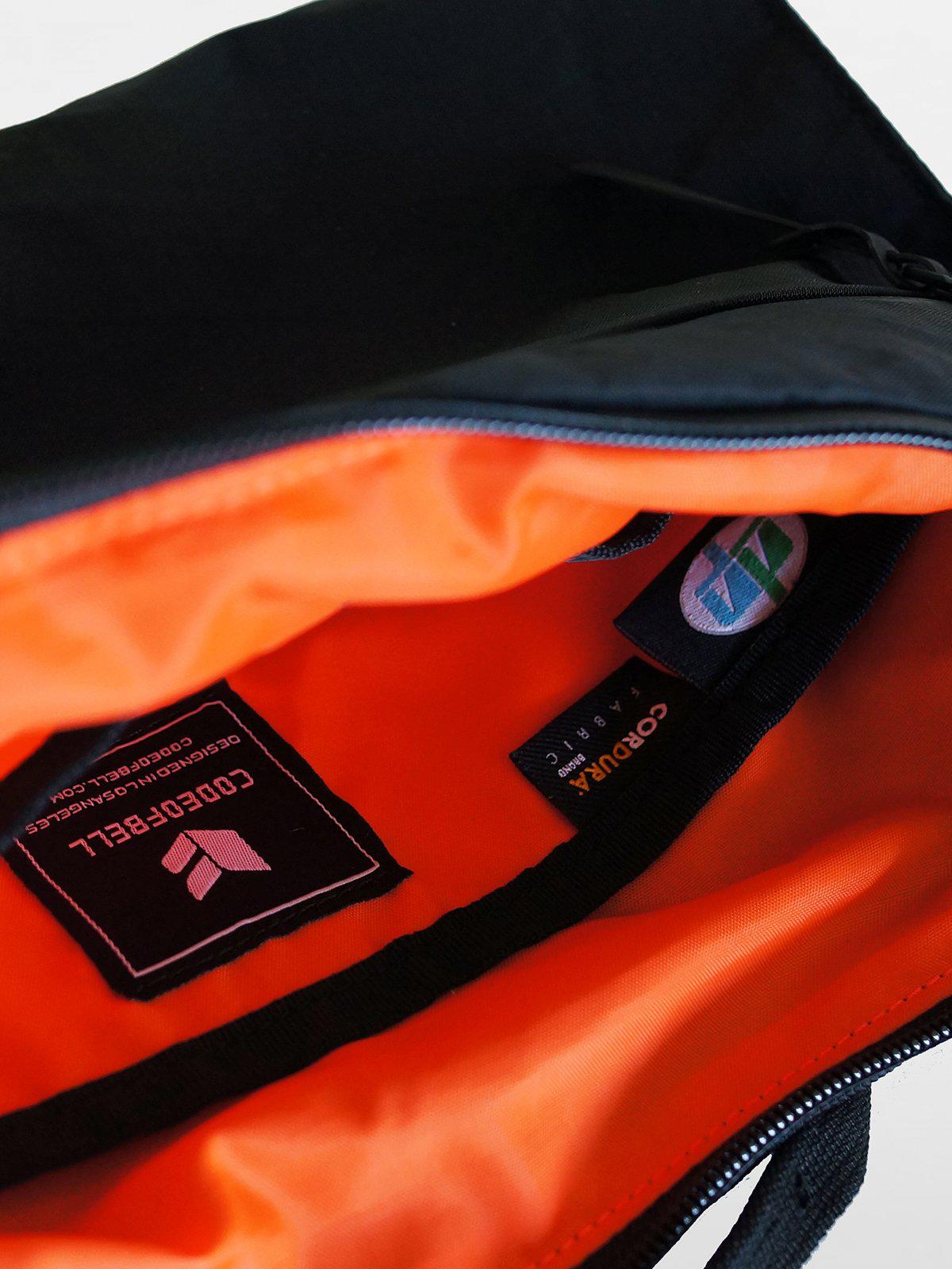 Code Of Bell ANNEX Liner Sacoche Sling Bag Pitch Black - MORE by Morello Indonesia