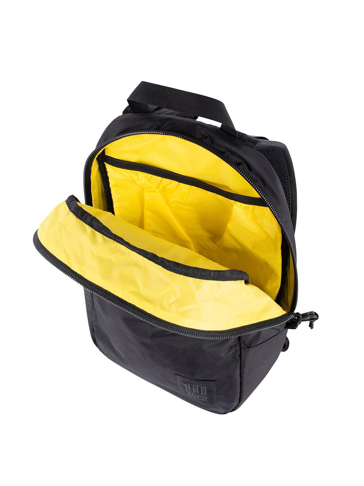 Topo Designs Light Pack Mustard Ripstop Turquoise