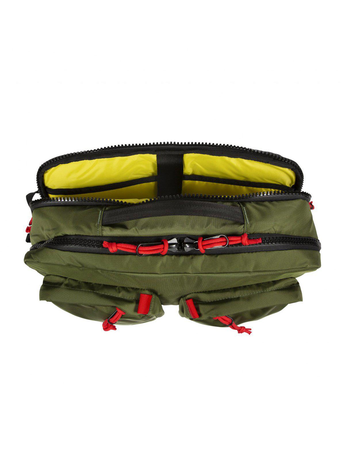 Topo Designs Global Briefcase Red Black Ripstop