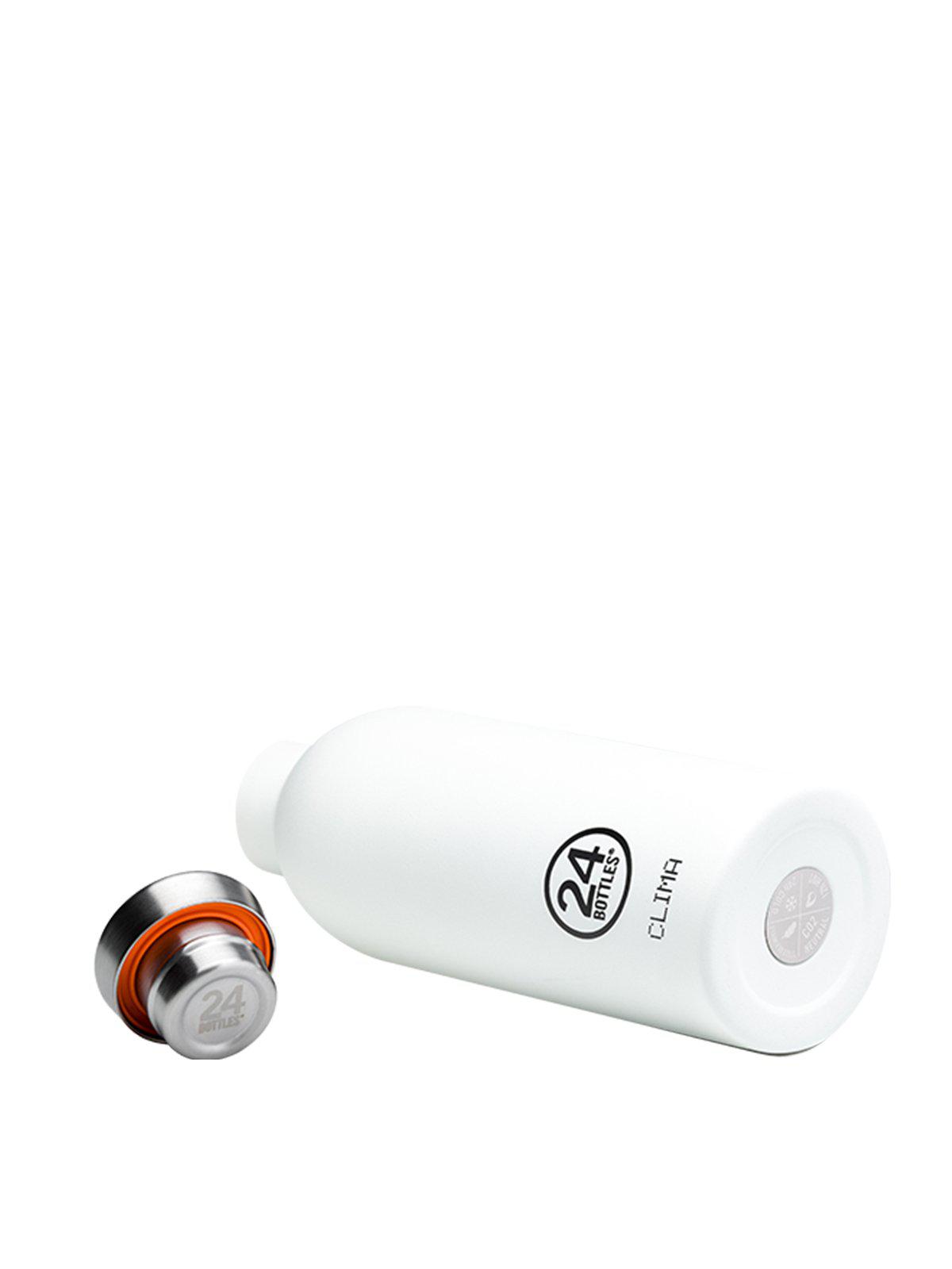 24Bottles Clima Bottle Ice White 850ml
