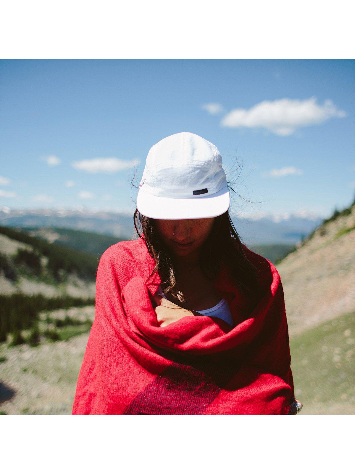 Topo Designs Nylon Camp Hat Rust