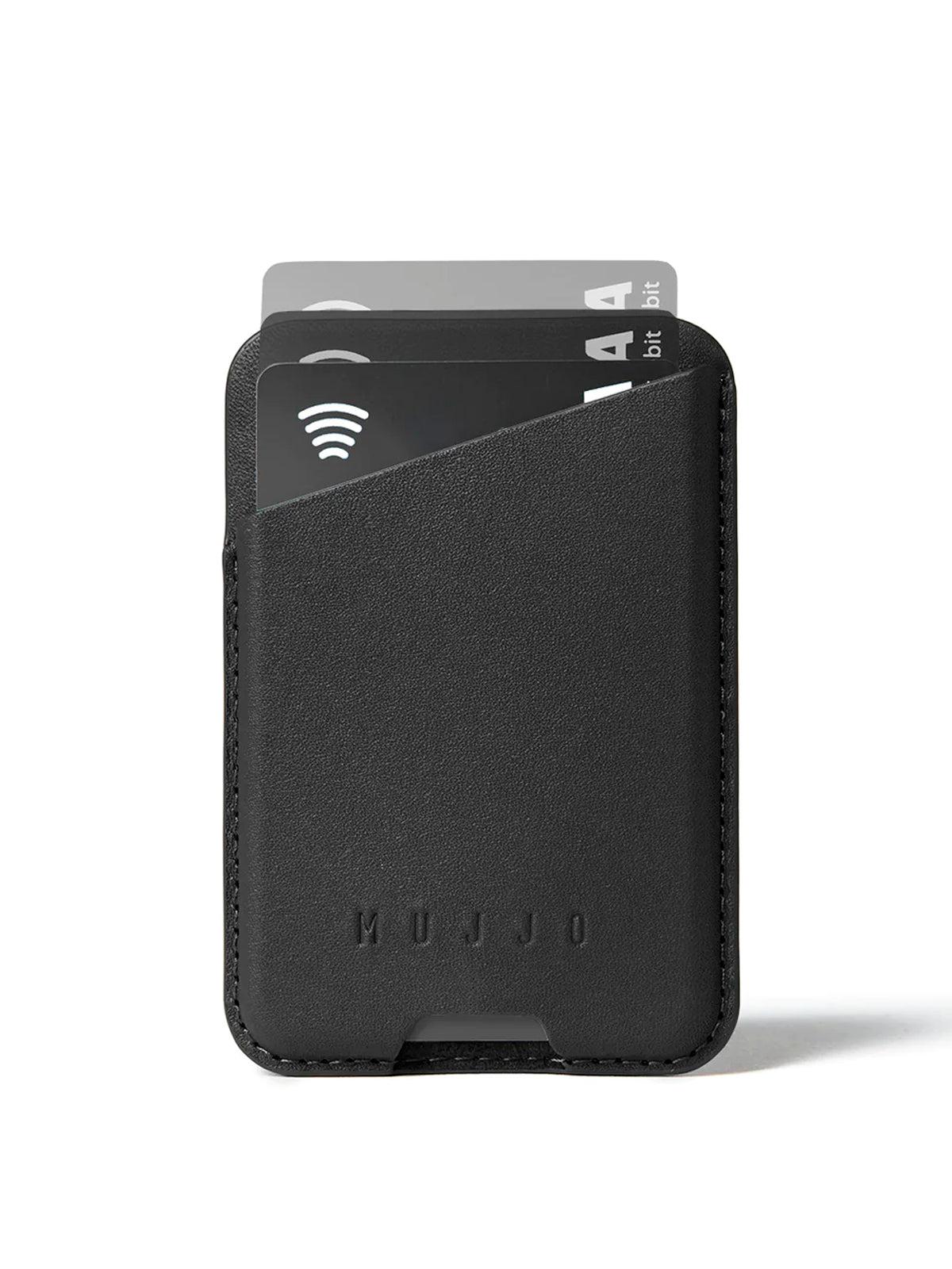 Mujjo Full Leather Magnetic Magsafe Wallet for iPhone