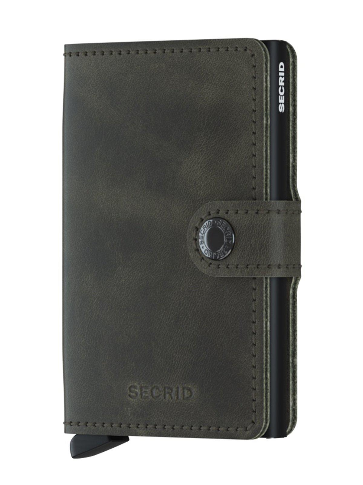 Secrid Miniwallet Vintage Olive Black