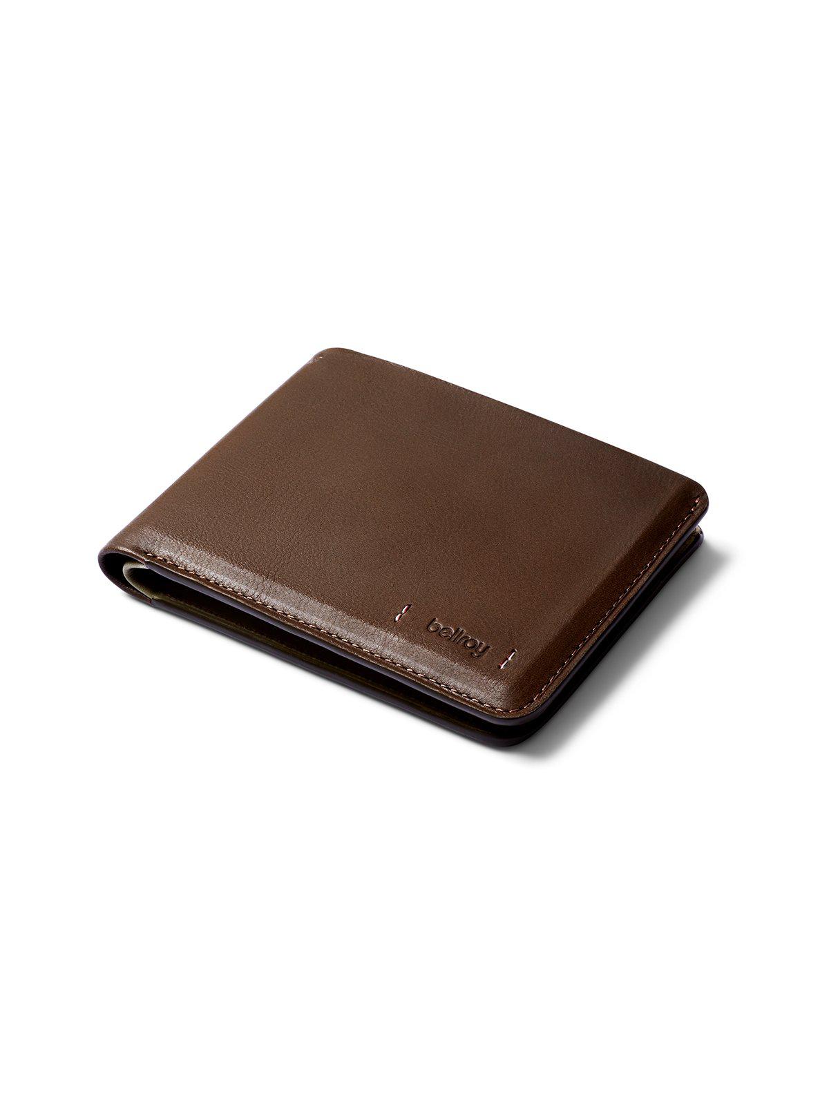 Bellroy Premium Hide & Seek Wallet - Darkwood