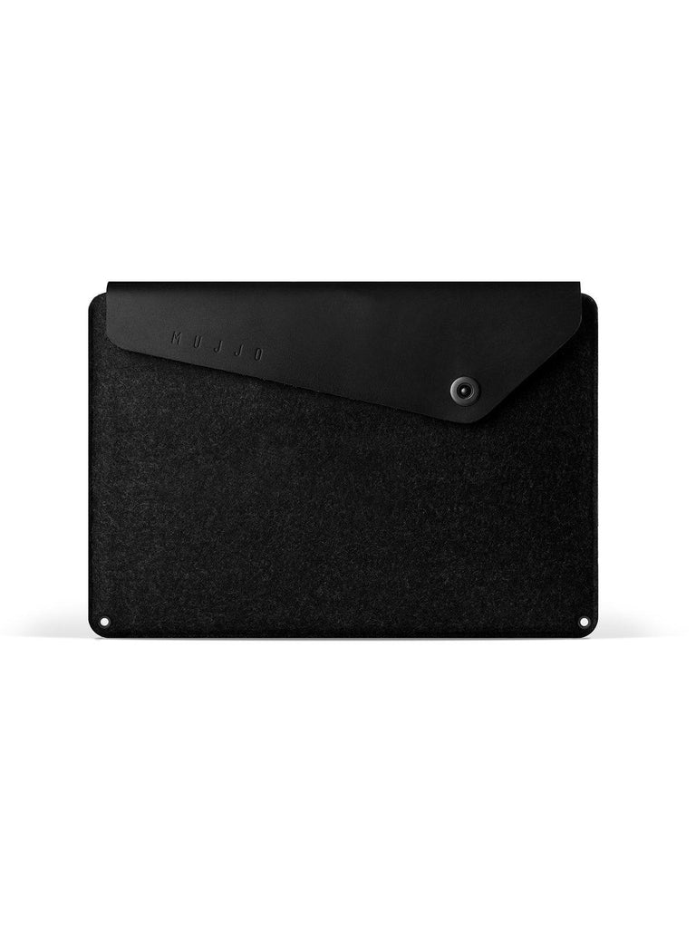 Mujjo Laptop Sleeve for Macbook Pro 16 Inch Black - MORE by