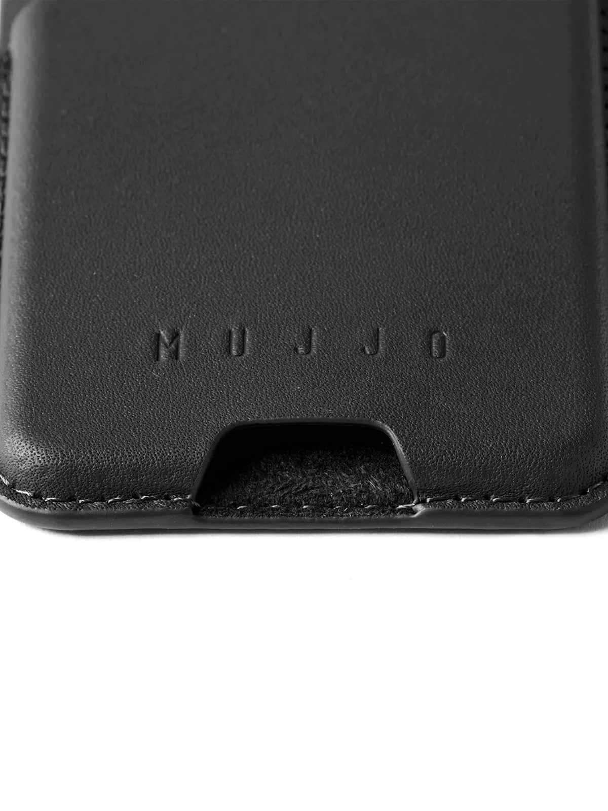 Mujjo Full Leather Magnetic Magsafe Wallet for iPhone