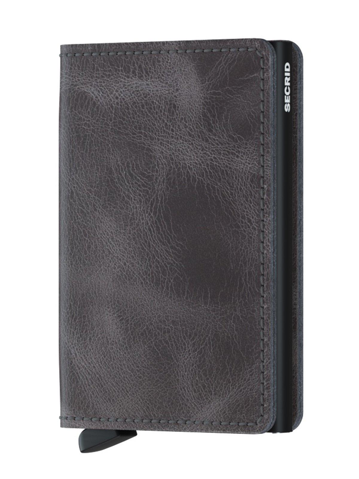 Secrid Slimwallet Vintage Grey Black