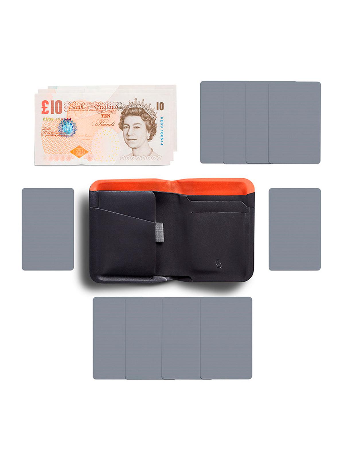 Bellroy APEX Note Sleeve Wallet Onyx RFID