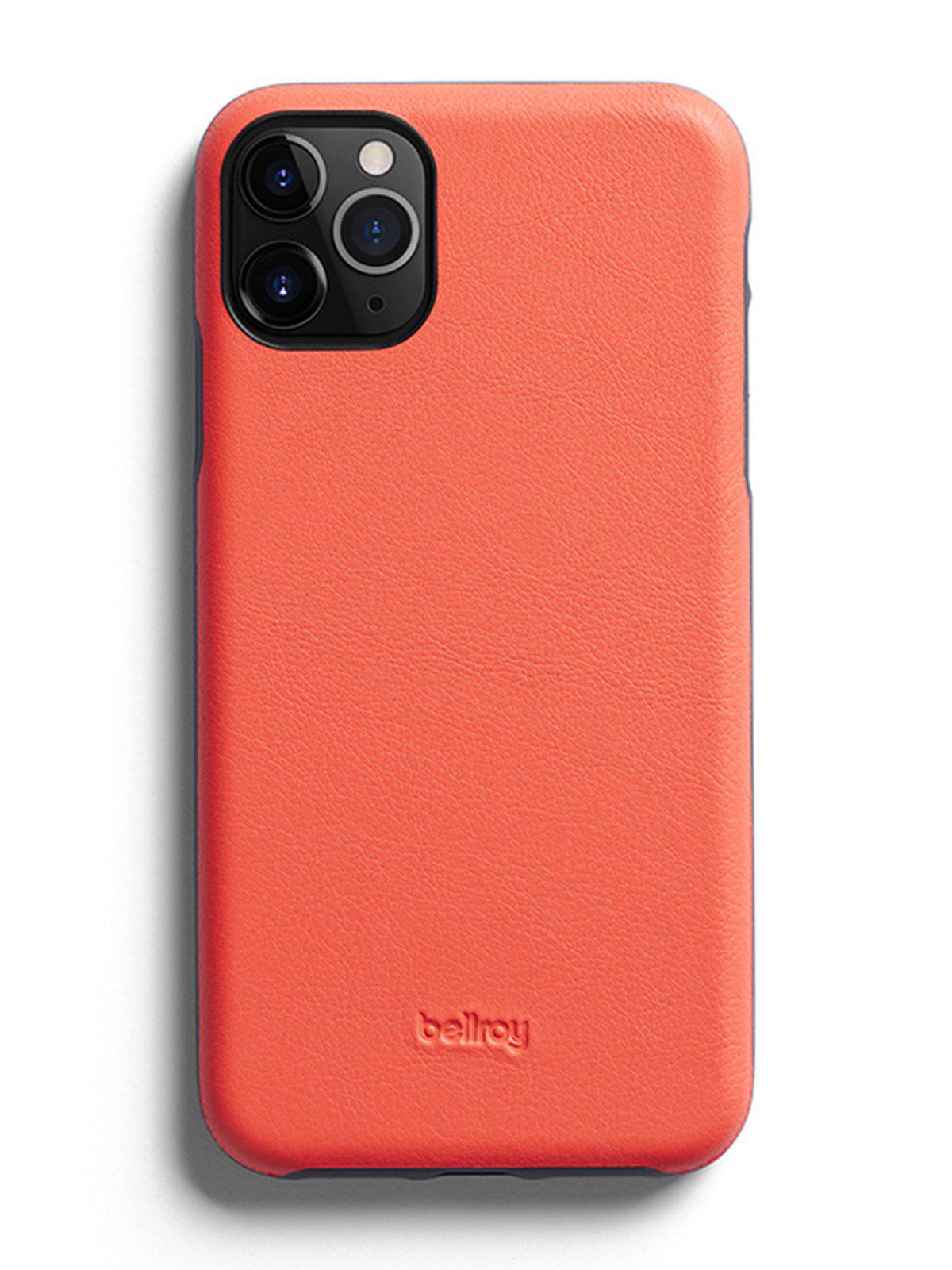 Bellroy Leather Phone Case for iPhone 11 Pro Max Coral - MORE by Morello Indonesia