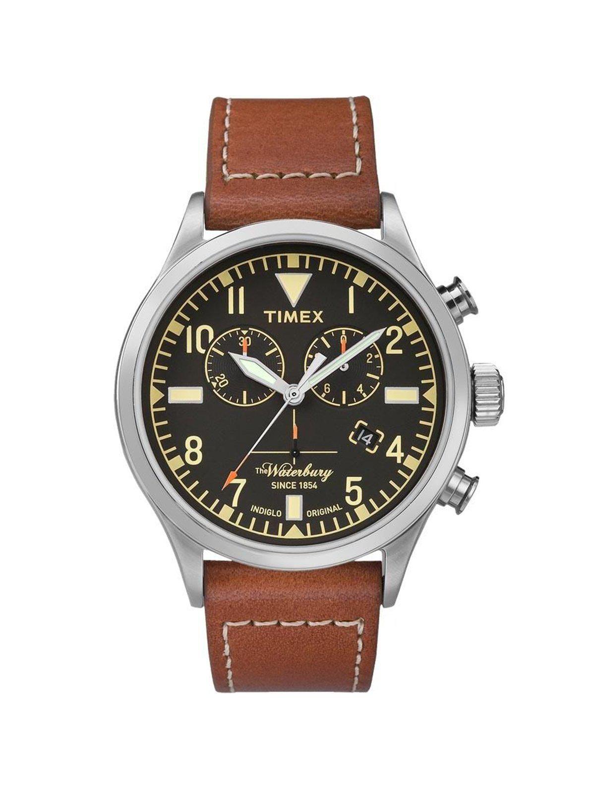 Timex The Waterbury Chronograph TW2P84300 42mm - MORE by Morello Indonesia
