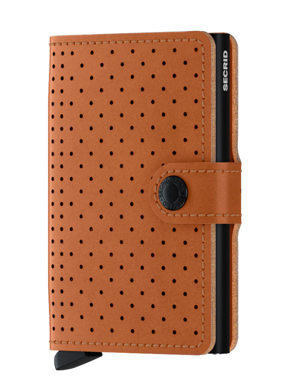 Secrid Miniwallet Perforated Cognac
