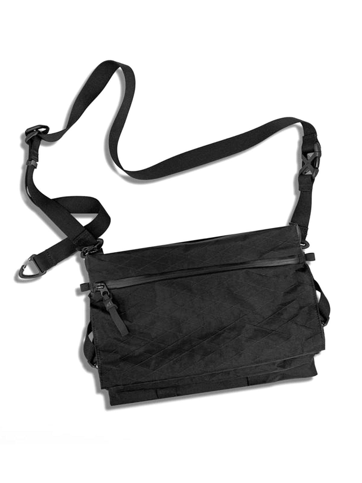 Code Of Bell ANNEX Liner Sacoche Sling Bag Pitch Black - MORE by Morello Indonesia