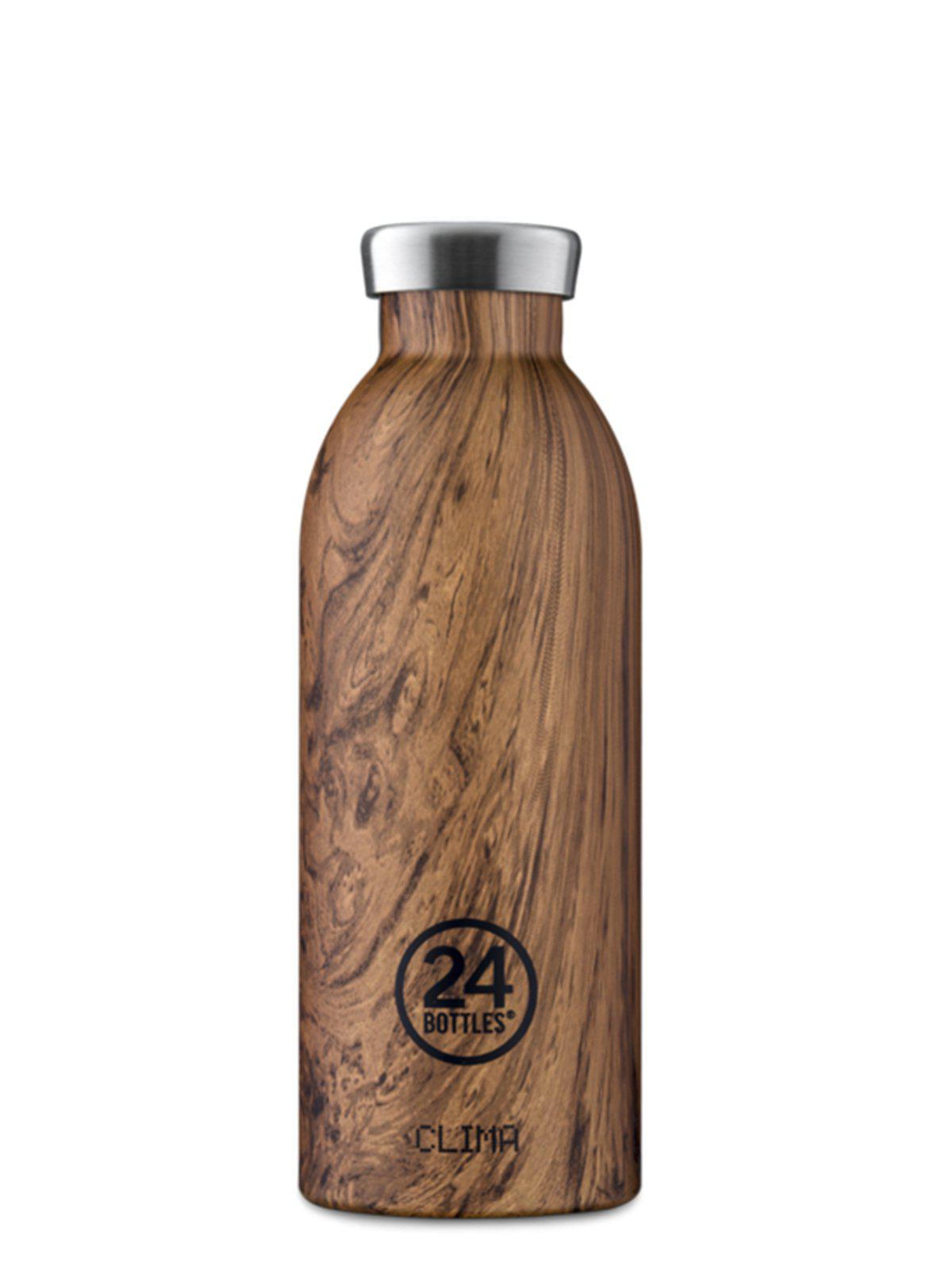 24Bottles Clima Bottle Sequoia Wood 500ml - MORE by Morello Indonesia