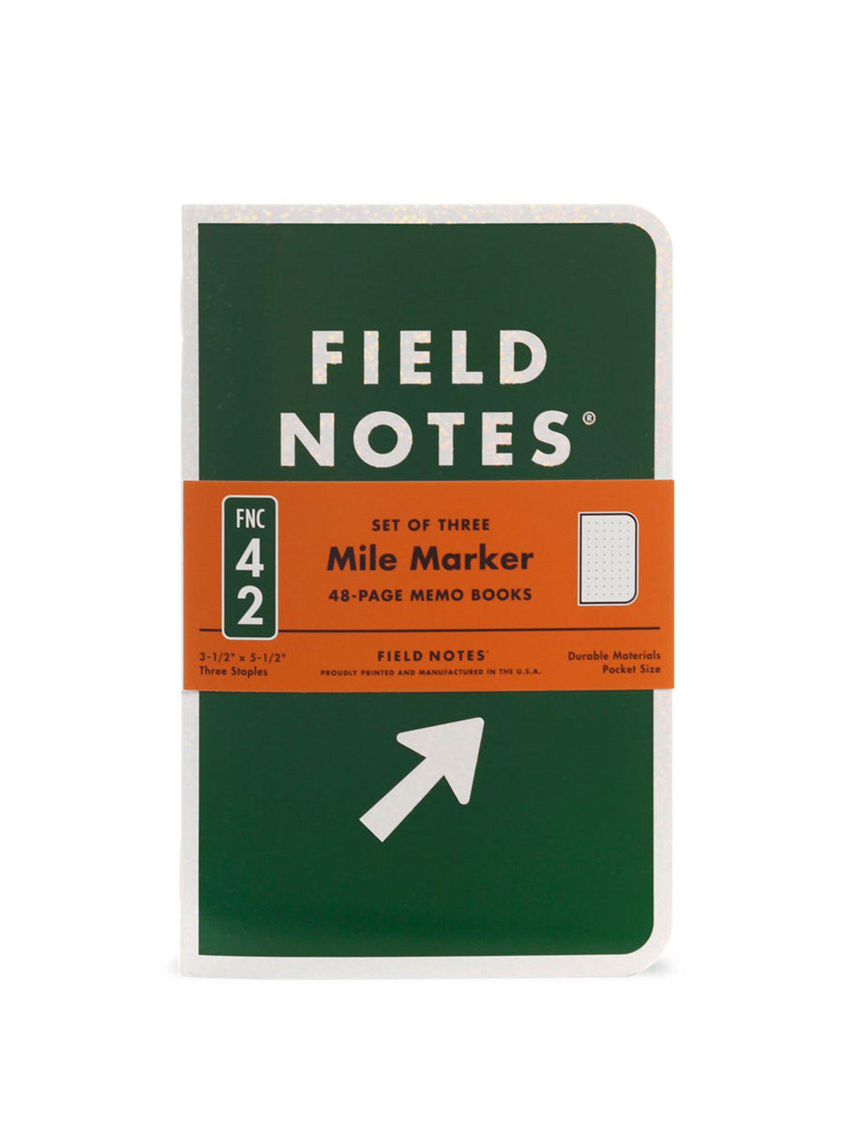 Field Notes Mile Marker 3 Pack Dot Graph Paper - MORE by Morello Indonesia