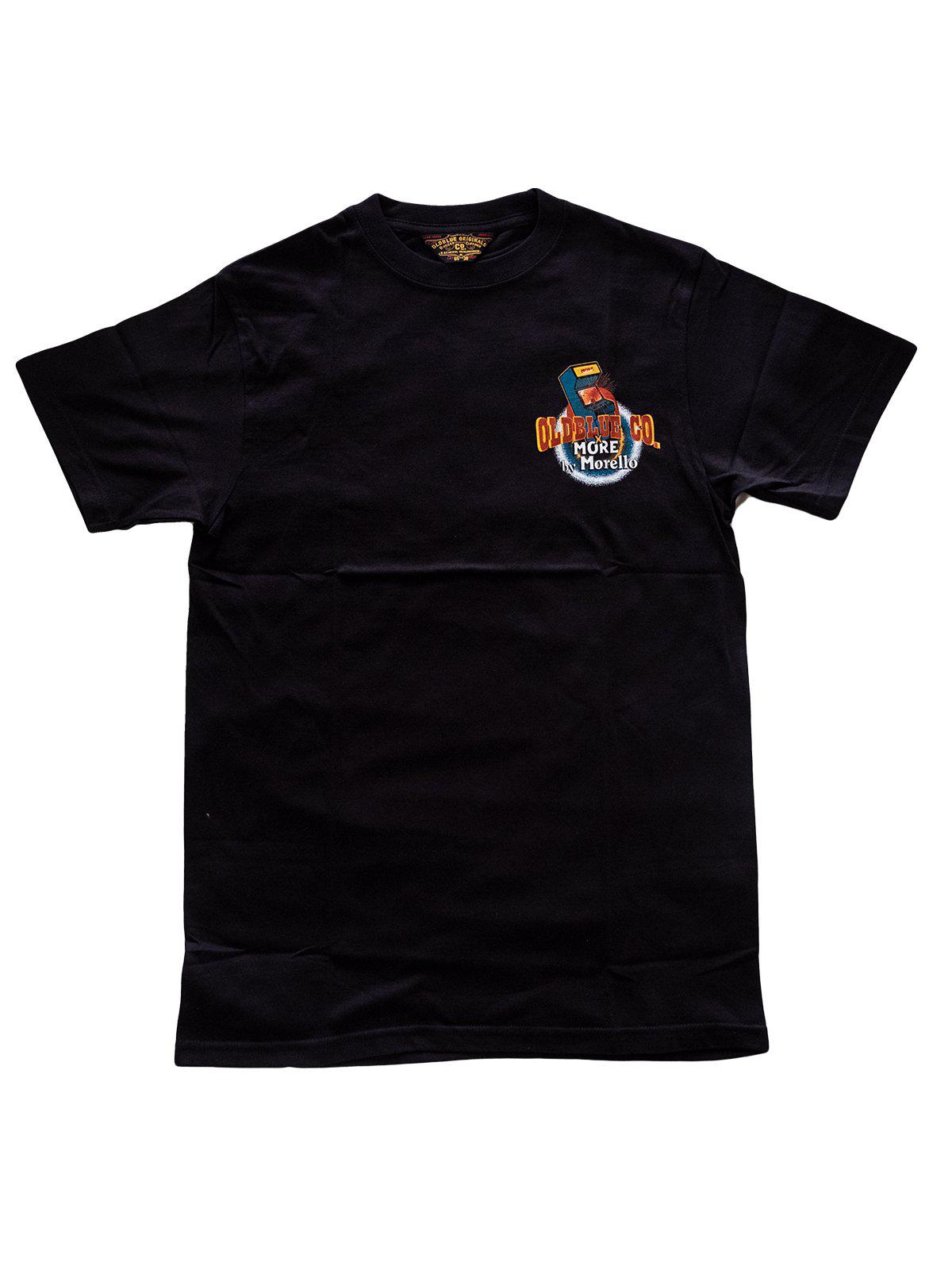 Oldblue Co. x MORE by Morello Tee The Arcade Riders Black - MORE by Morello Indonesia