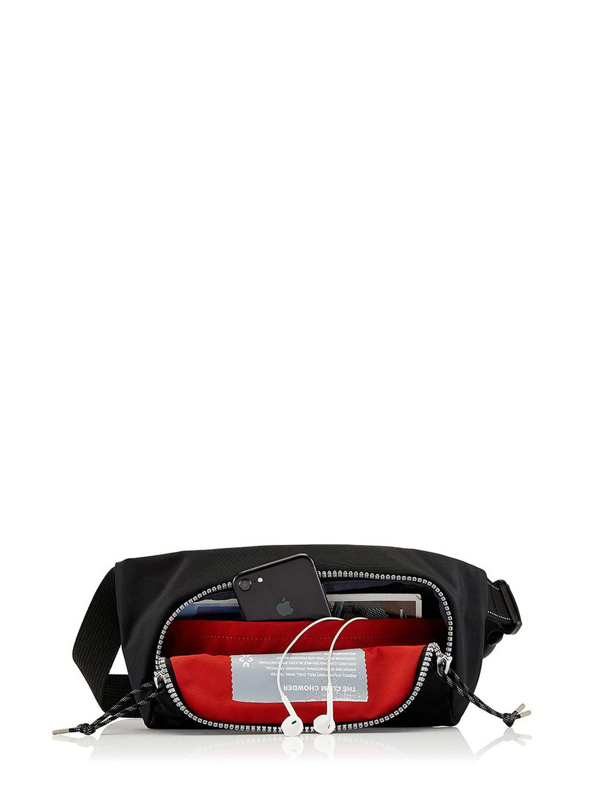 Crumpler Clam Chowder Hip Pack Black - MORE by Morello Indonesia