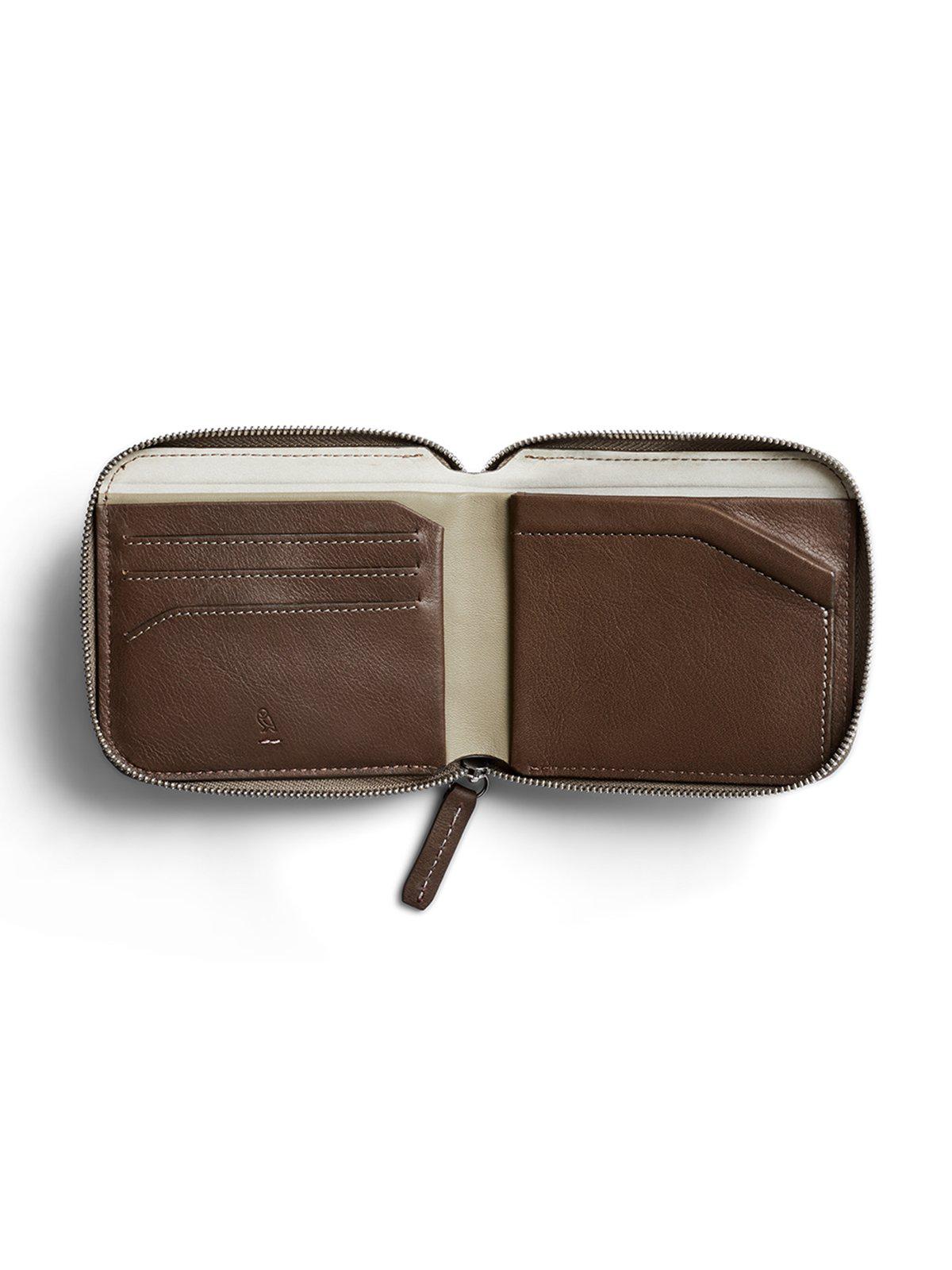 Bellroy Zip Wallet Premium Edition Darkwood RFID