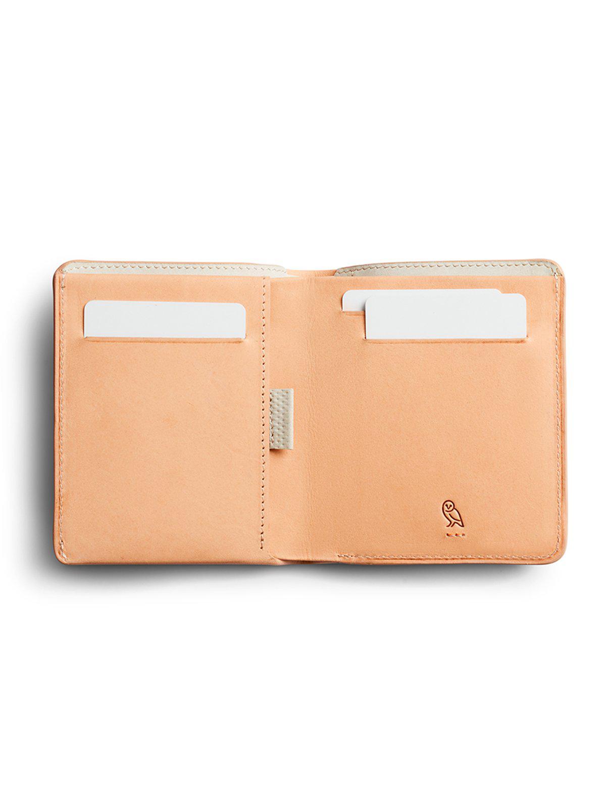 Bellroy Note Sleeve Wallet Premium Edition Natural RFID