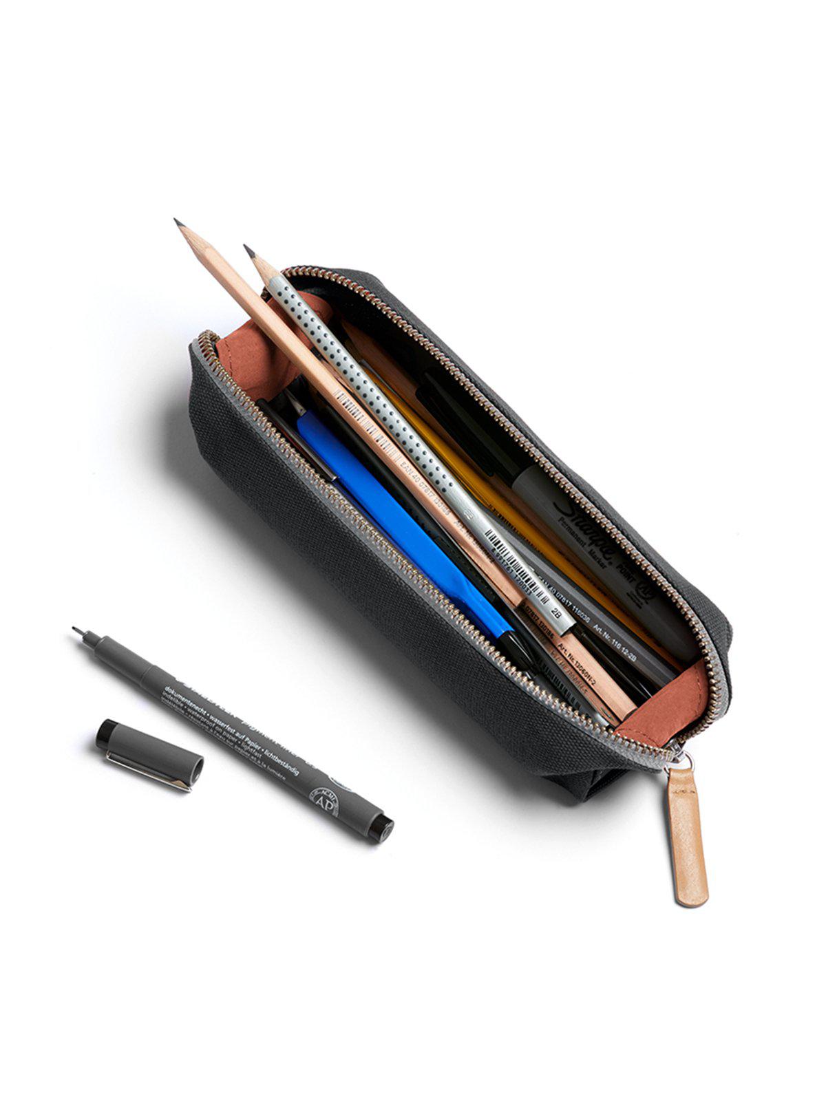 Bellroy Pencil Case Charcoal Recycled - MORE by Morello Indonesia