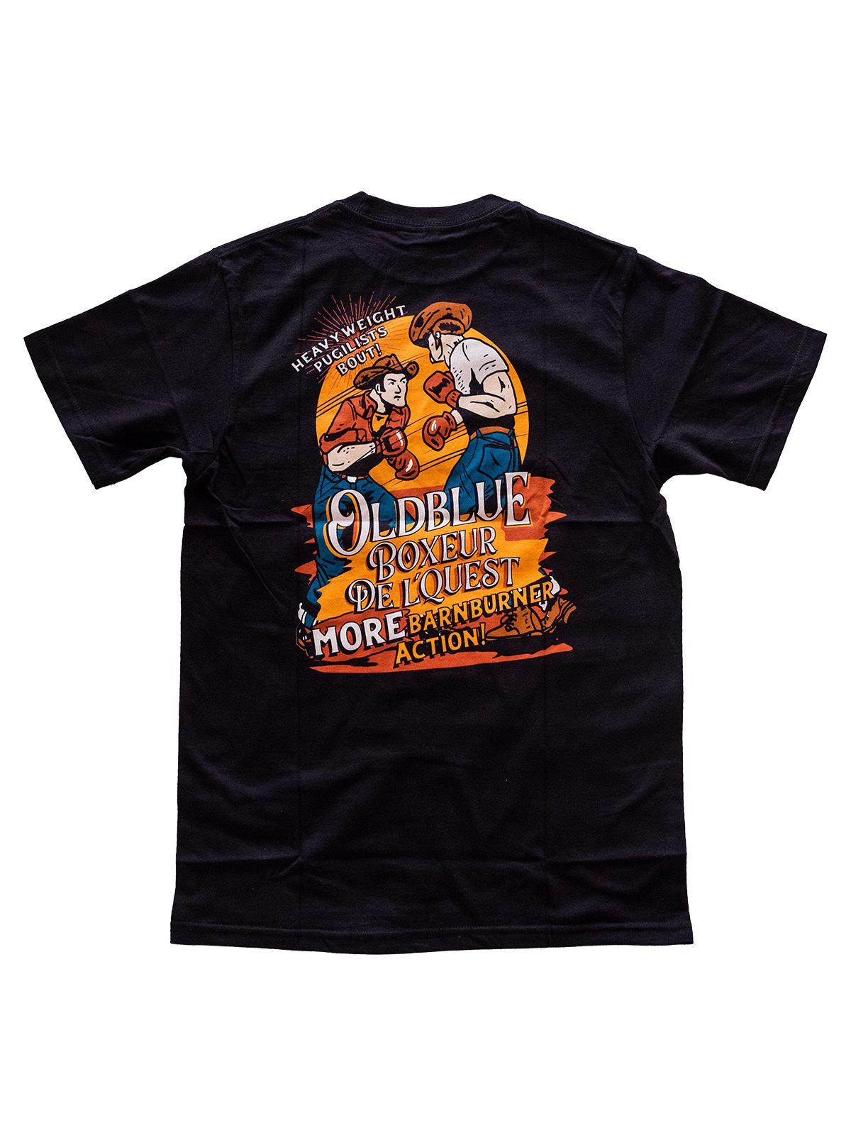 Oldblue Co. x MORE by Morello Tee The Barnburner Black - MORE by Morello Indonesia