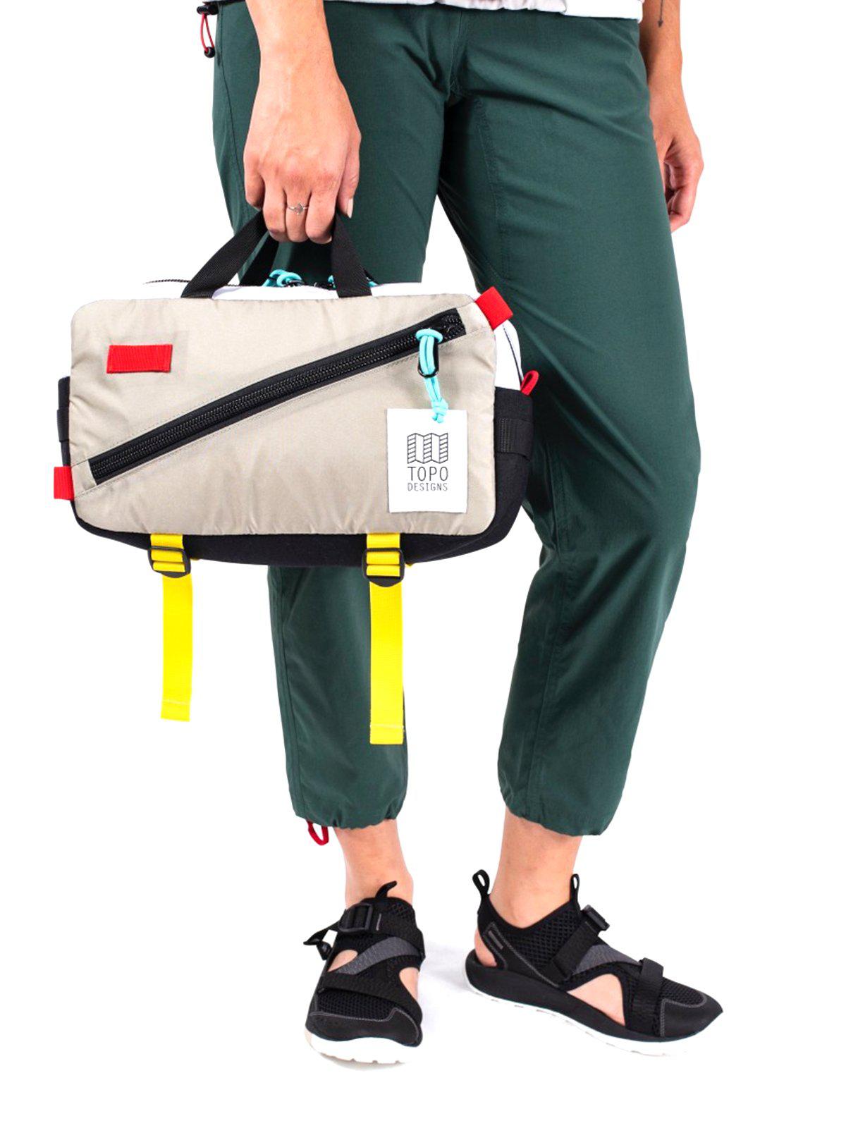 Topo Designs Quick Pack Red Black Ripstop