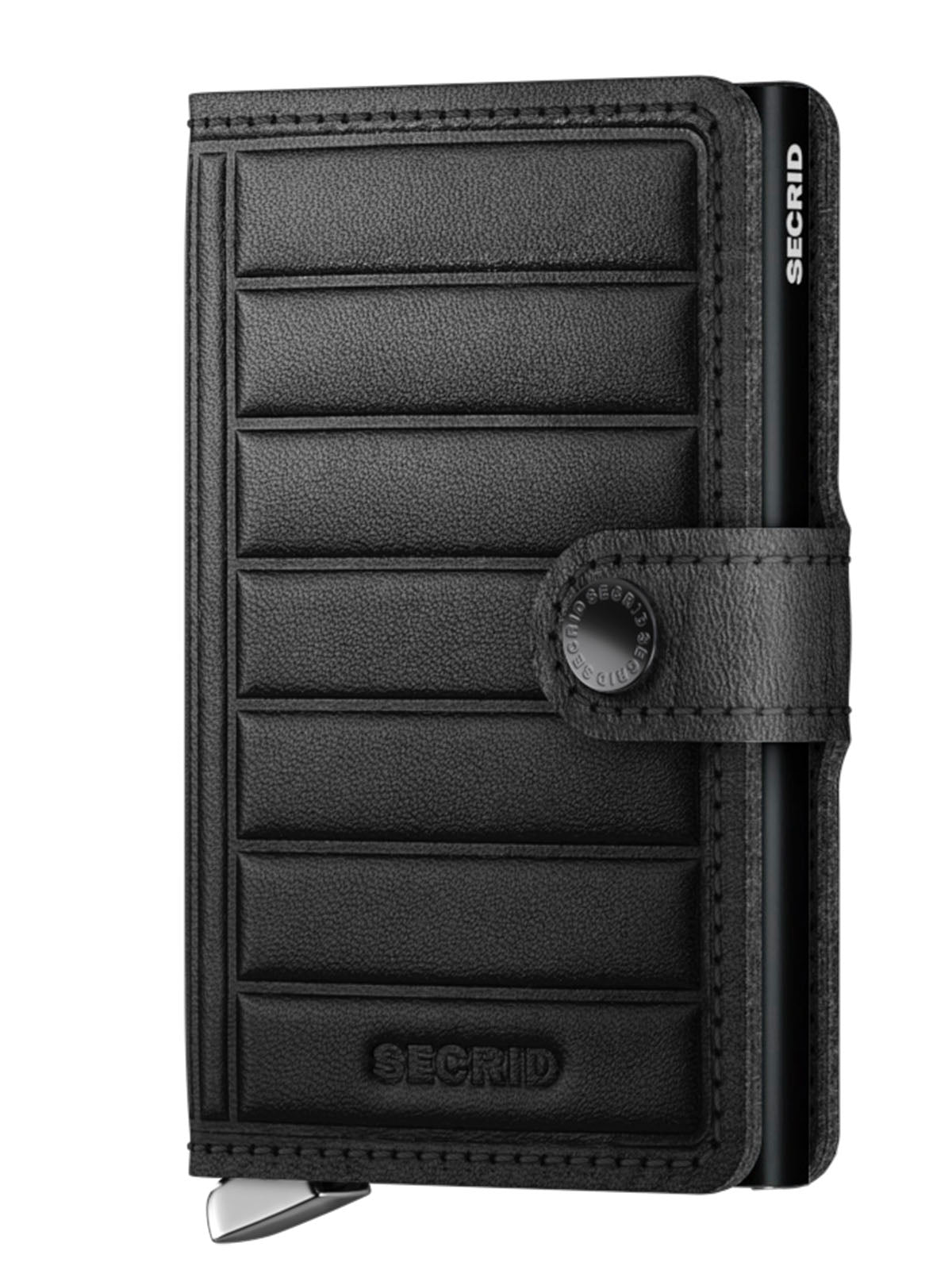 Secrid Premium Edition Miniwallet Emboss Lines Black
