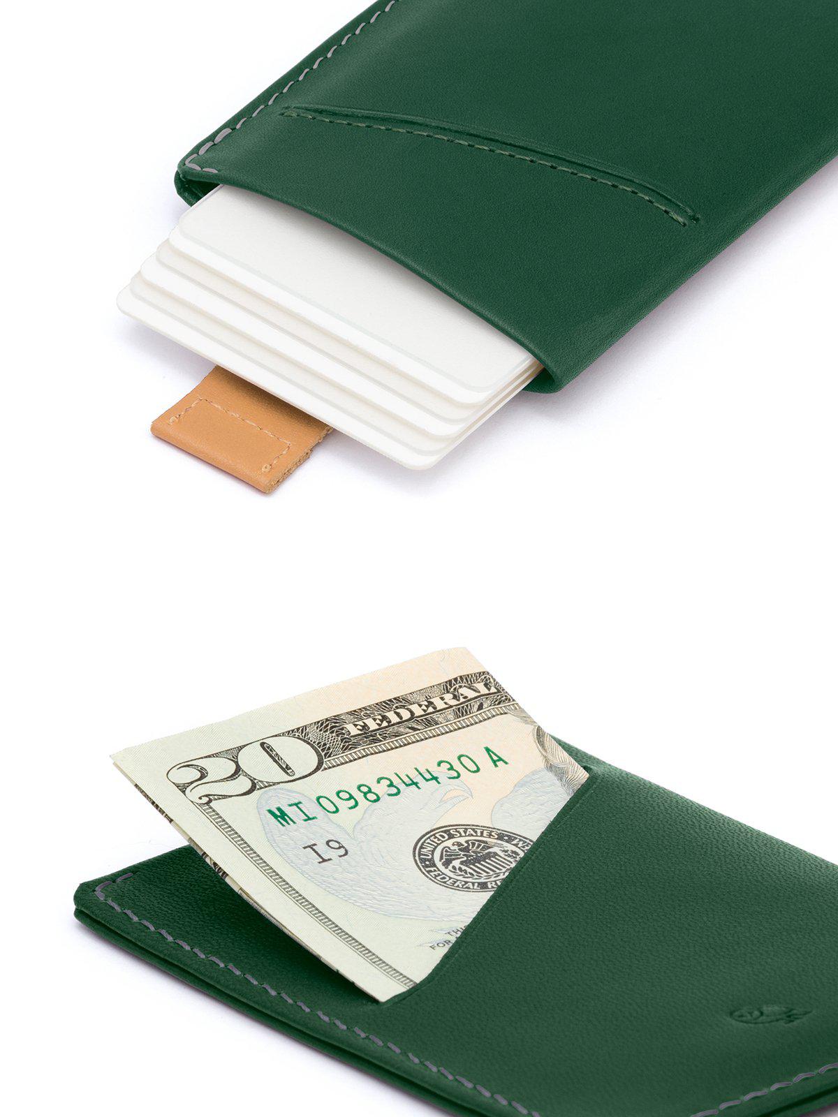 Bellroy Card Sleeve Racing Green - MORE by Morello Indonesia