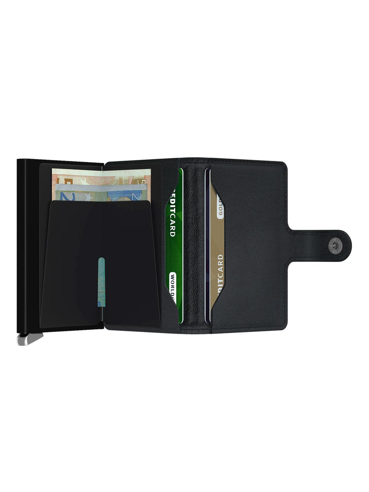 Secrid Premium Edition Miniwallet Emboss Lines Black