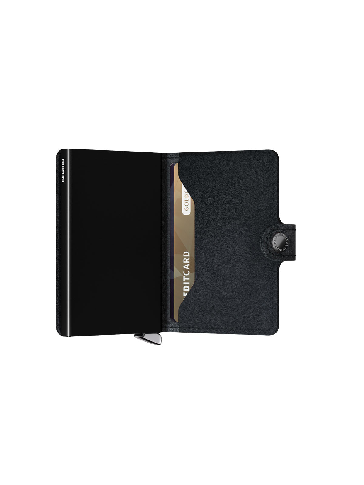 Secrid Premium Edition Miniwallet Emboss Lines Black