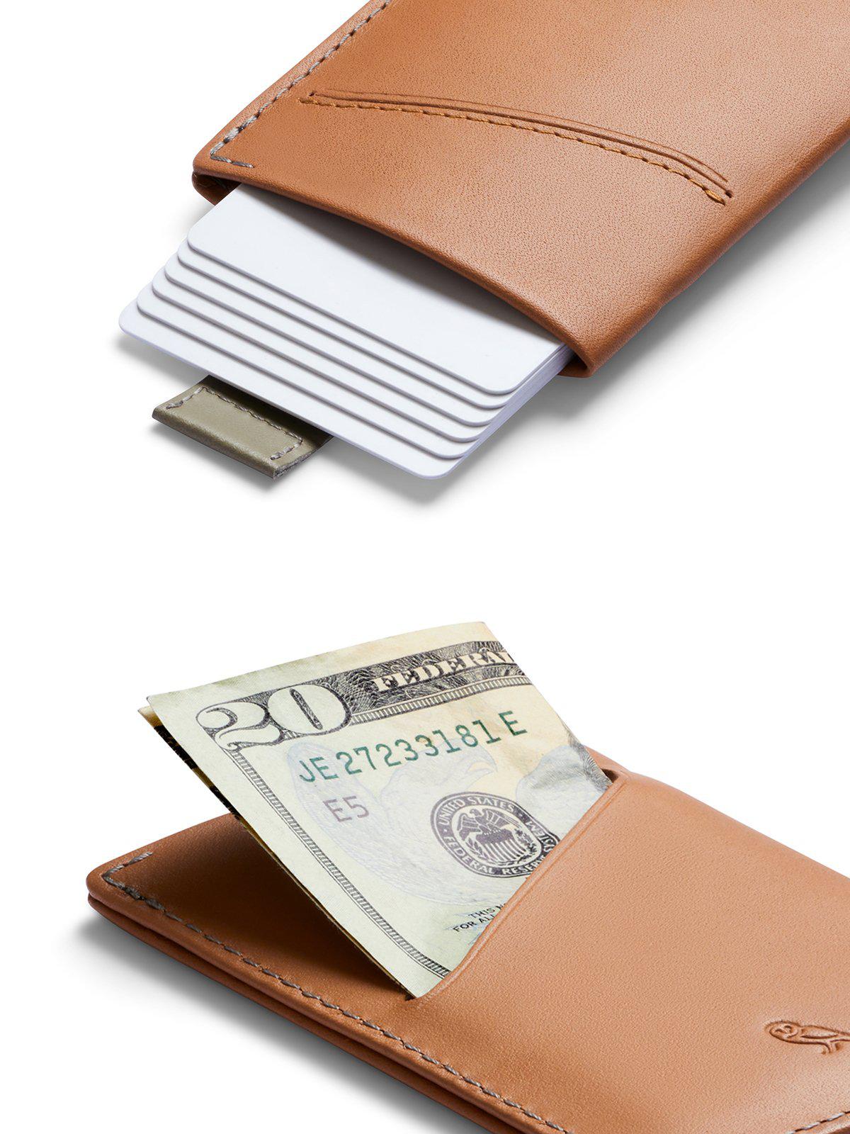 Bellroy Card Sleeve Toffee