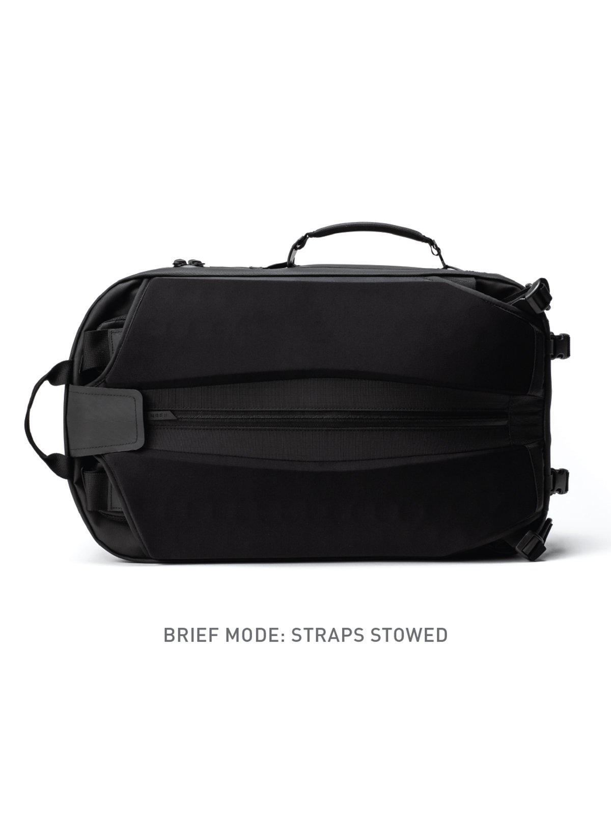 Black Ember Citadel R2 Minimal Backpack Jet Black - MORE by Morello Indonesia