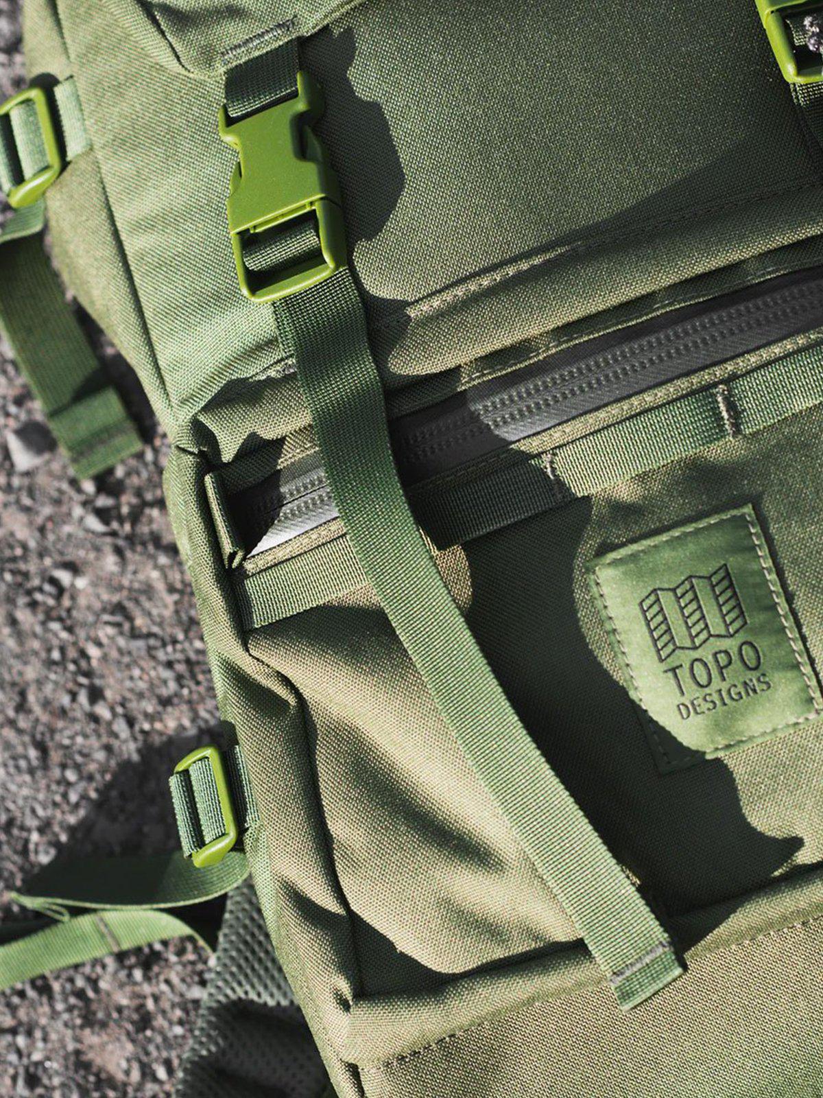 Topo Designs Rover Pack Tech Black