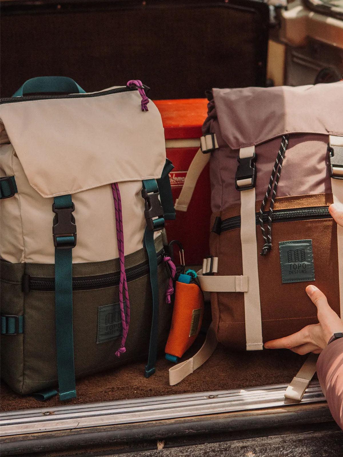 Topo Designs Rover Pack Forest Cocoa